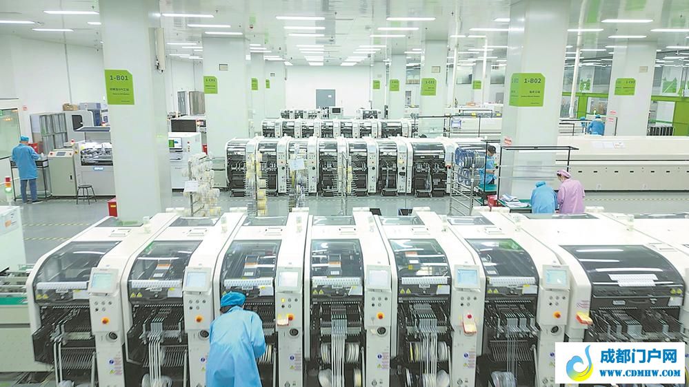 成都建成405个数字化车间和智能工厂